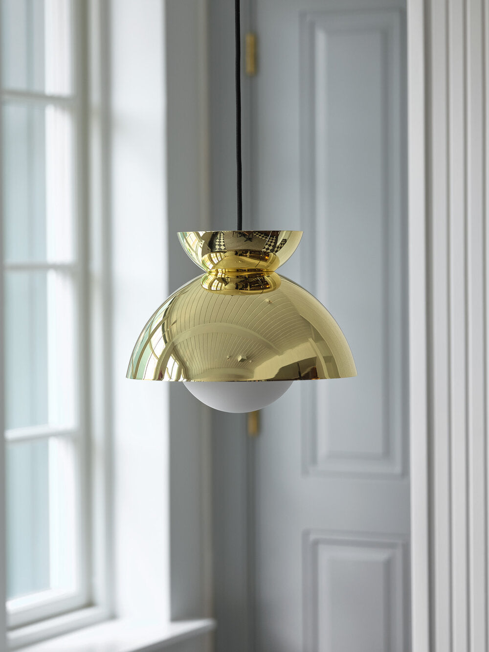 Butterfly pendel, Brass - Ø29 cm.